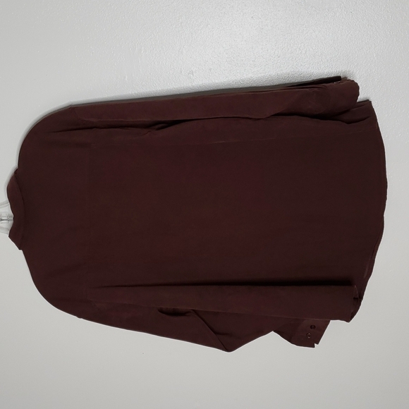 RARE Vintage Disney Faux Suede Button Down Shirt Unisex Collectible Fall Winter - Picture 6 of 7